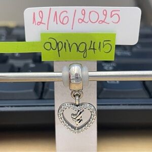 Pandora Disney Tinker Bell Heart dangle